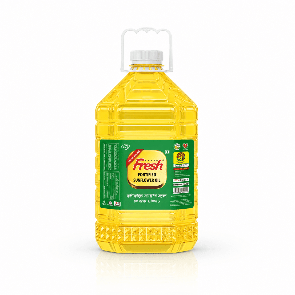 Oil ফ্রেশ সয়াবিন তেল | Fresh Soybean Oil-5L - Image 1